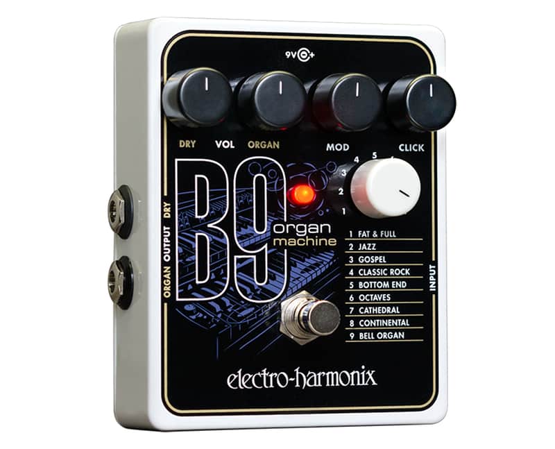 Electro-Harmonix B9 Organ Machine Emulator Pedal - Open Box image 1