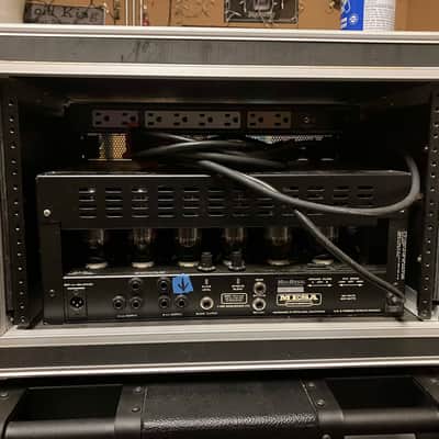 Mesa Boogie Bass 400+ 2-Channel 500-Watt Rackmount Bass Amp Head (7-Band EQ) 1990 - 2009 - Black image 4