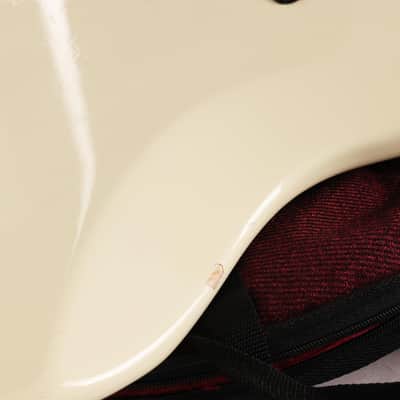 1986 Fender MIJ Jazz Bass Olympic White image 13