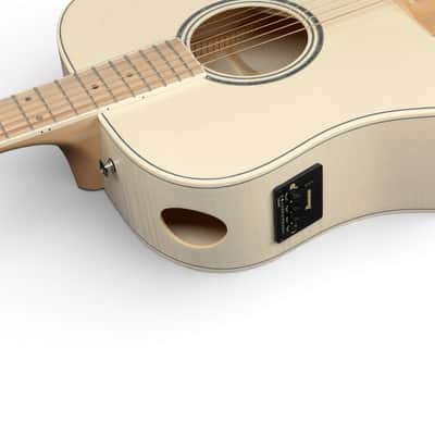 Ibanez AAD77M1E Advanced Acoustic, Open Pore Antique White image 5