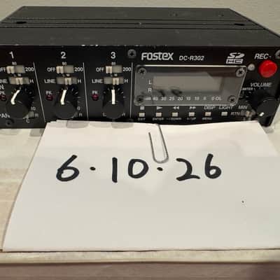 Fostex DC-R302 - black image 1