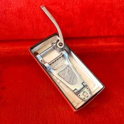 Bigsby B7 Vibrato guitar tailpiece c 1960’s - Aluminum original vintage USA Gibson Les paul custom image 1