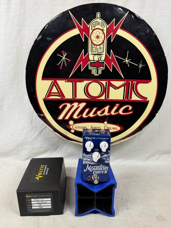 Voltic Electronic Devices M Drive Mountain Drive Overdrive Pedal with Box image 1