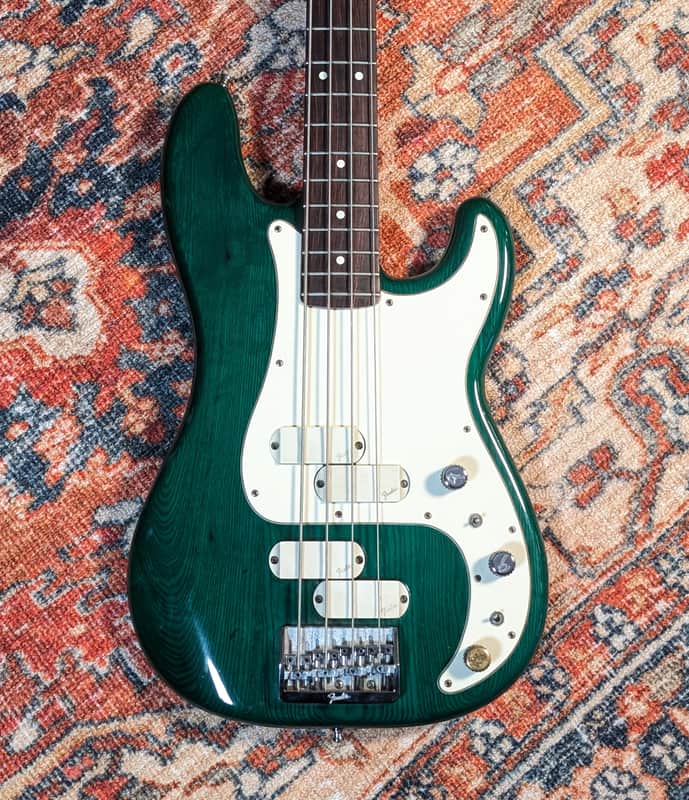 Fender 1983 Elite Precision Bass II, Emerald Green w/ OHSC, Used image 1