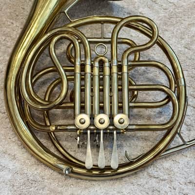 1941 Pre-War C.G. Conn 4D F/Eb French Horn image 4