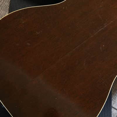 1952 Gibson LG-2 Acoustic Guitar Sunburst + Flight Case image 14