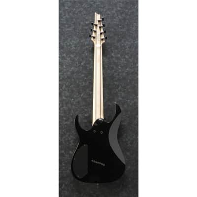 Ibanez RG Iron Label RGMS7 Multi Scale 2018 7-String Electric Guitar, Jatoba Fingerboard, Black image 8