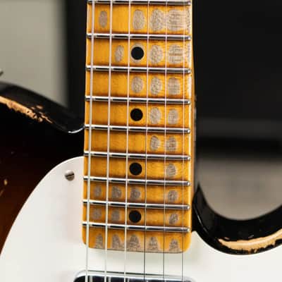 Fender Custom Shop Limited Edition 1950 Double Esquire Electric Guitar - Wide Fade 2-Color Sunburst with Hardshell Case - Used image 12