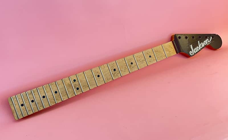 1980s Charvel Jackson Strat Neck USA San Dimas Signed By Grover Jackson image 1
