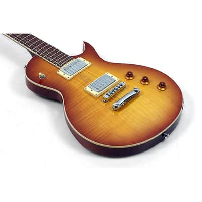 Mitchell MS470 Mahogany Body Electric Guitar Regular Citron Burst image 3