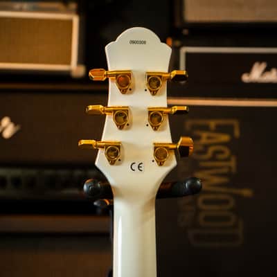 Eastwood Breadwinner 2010s - White W/ Original Hardcase image 7