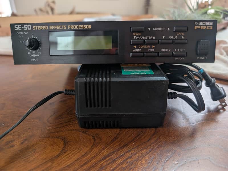 Boss SE-50 Stereo Effects Processor 1990 - 1996 - Black image 1