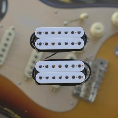 Bare Knuckle Silo 7 Set - White / Burnt Chrome image 1