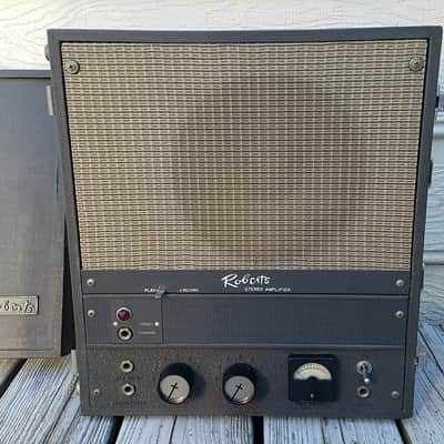 Roberts A-901 1x8 Vintage Tube Amplifier Combo Reel to Reel Playback Speaker image 1