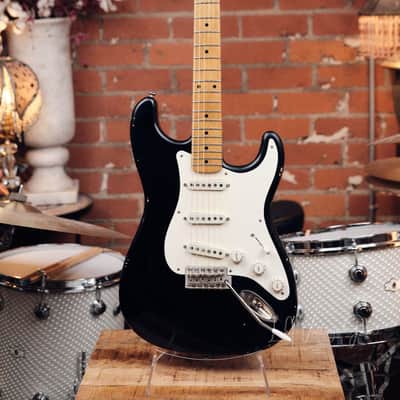 K-Line Springfield S-Style Electric Guitar - Black with Maple  #060157 image 1