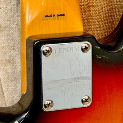 Fender MIJ '62 Reissue Precision Bass 1989 - 3 Tone Sunburst image 12