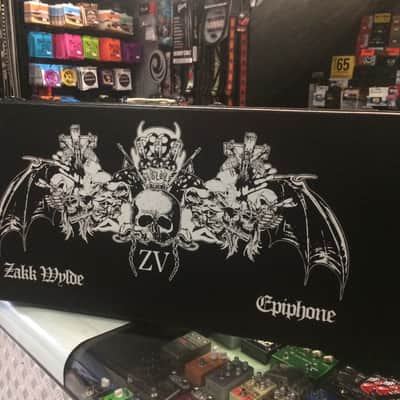 Epiphone ZW Zakk Wylde Custom Black With Case image 9