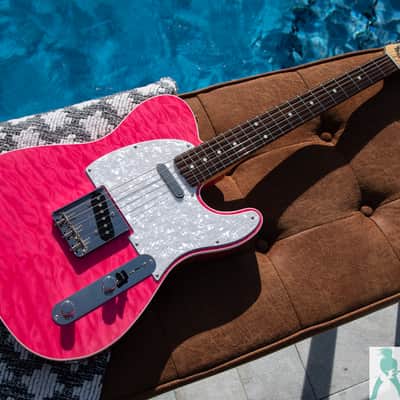 2025 Fender Limited Edition - Fender / ISHIBASHI FSR MIJ Traditional 60s Custom Telecaster KILLER AAAA Quilted Maple Top / Ash Back - Like New/Unplayed - Pro Set Up w Perfect Frets/Action/Intonation! image 15