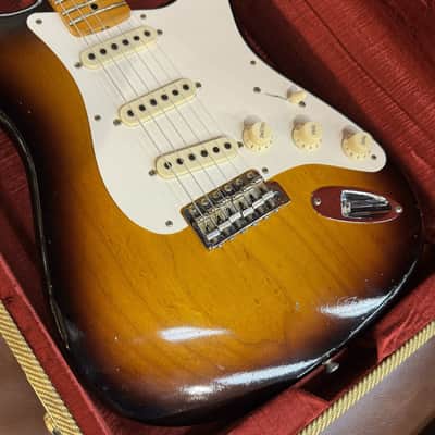 Fender 1956 Stratocaster Journeyman Relic / Wide Fade 2Tone Sunburst [3.46kg] 2023 image 5