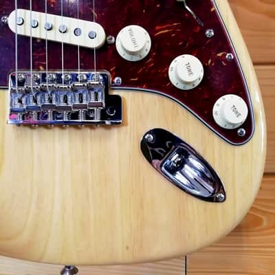 Fender American Custom Strat NOS Rosewood Fingerboard - Amber Natural image 19