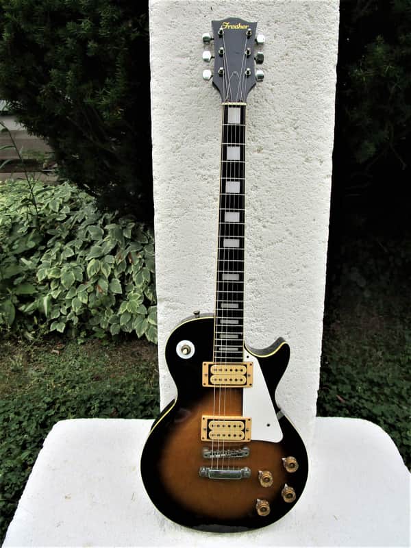 Fresher Les Paul Copy Guitar, 1970's, Japan, Matsumoku, Plays