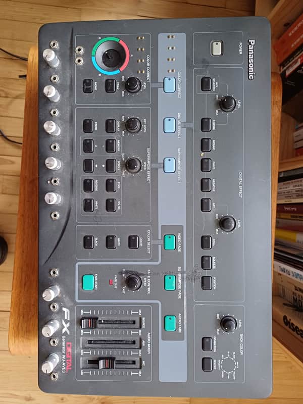 BPMC AVE CV - Big Pauper Modified Panasonic WJ-AVE3 - 9 CV Inputs - Glitch Video Synth image 1