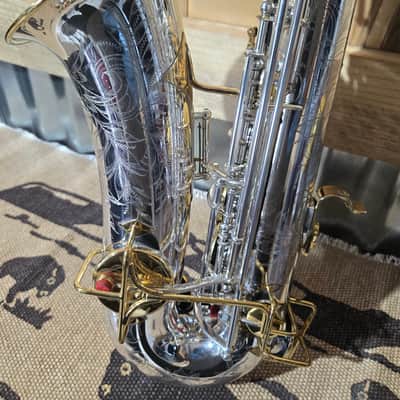 Buescher True Tone Alto Sax 1925 - Silver and 24K Gold Plate image 3