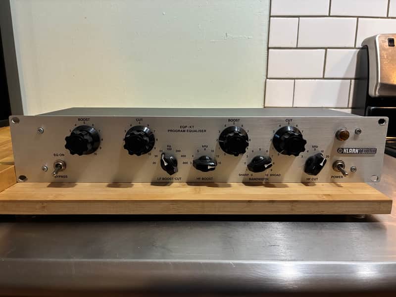 Klark Teknik EQP-KT Classic Tube Equalizer 2017 - 2019 - Silver image 1