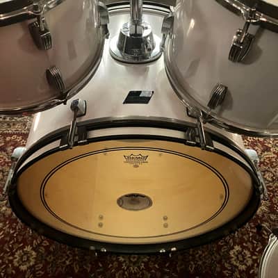 Ludwig Mixed-Era Player Shell Pack White Cortex 22/12/13/16 B/O Badge image 4