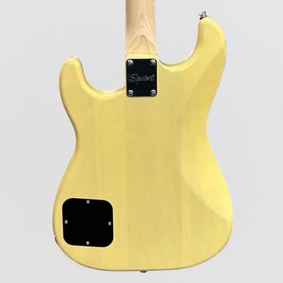 Fender Squier Paranormal Strat-O-Sonic Electric Guitar - Vintage Blonde image 4