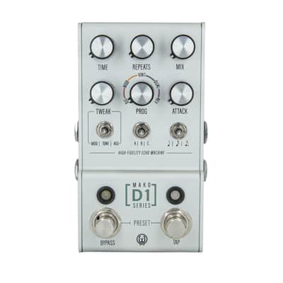 Walrus Audio MAKO Series D1 High-Fidelity Stereo Delay Effects Pedal image 1