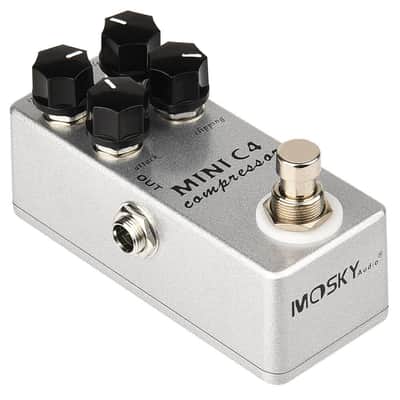 Mosky Audio Mini C4 Compressor Guitar Effect Pedal image 2