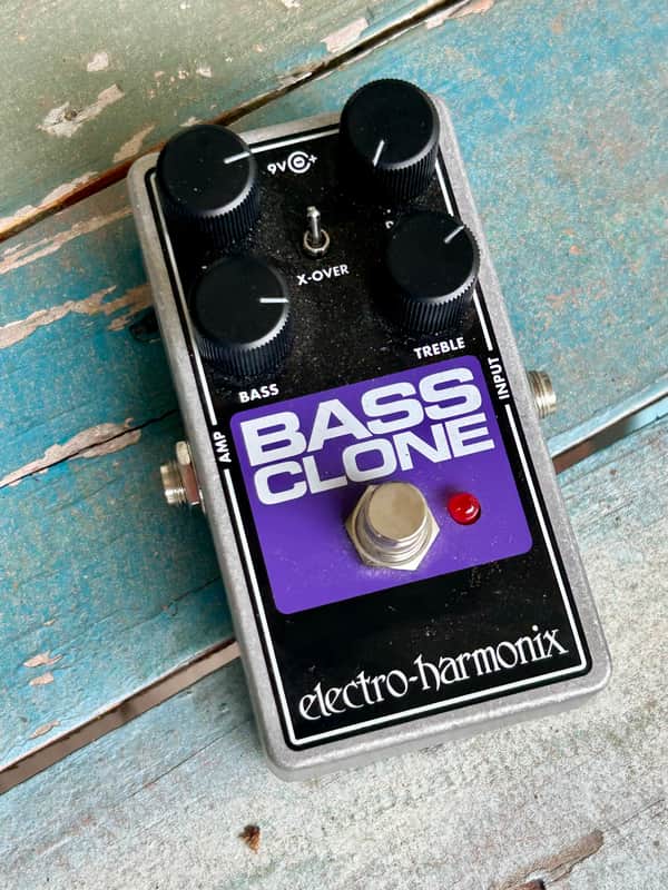 Electro-Harmonix Bass Clone Nano Analog Chorus 2016 - Present - Purple/Black image 1