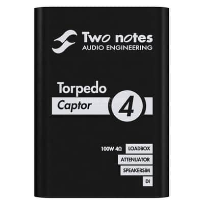 Two Notes - Torpedo Captor 4 Ohms - Loadbox. attenuatore e simulatore di cassa analogico image 2