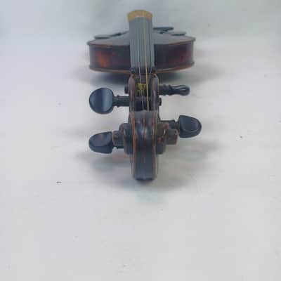 Paris fe, 70 1870 label Violin 4/4 +Repaired 1950 Donovan Gorman Port Huron,MI image 9