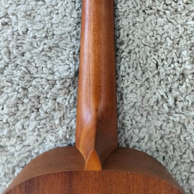 Luna UKE TRIBAL Tenor Size Mahogany Acoustic Ukulele - Satin Natural image 5