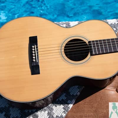 1970's Fender  F-45 - Parlor Sized Concert Folk Acoustic - Made in Japan - Pro Set Up image 9