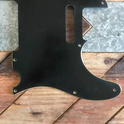 Real Life Relics Fender® Aged Black Telecaster® Pickguard 8 Hole 3 Ply (Fender® SKU 0991356000)   [PGAD1] image 1