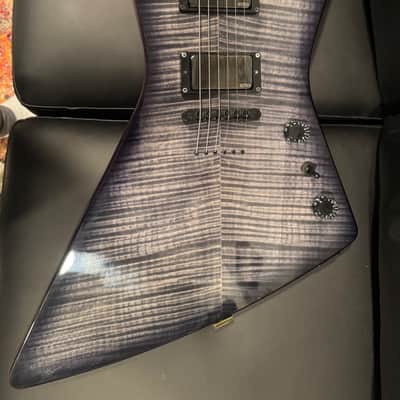 Balaguer Typhon 2022 - Flamed Maple Transparent Black burst image 2