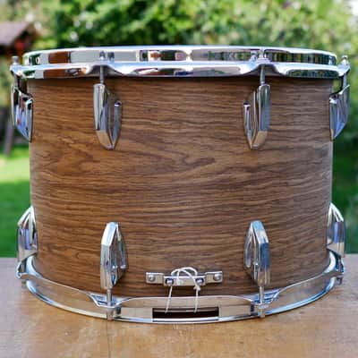 Beverley/ Premier Custom Walnut Snaredrum 14" x 9,5" 70s UK Made image 5