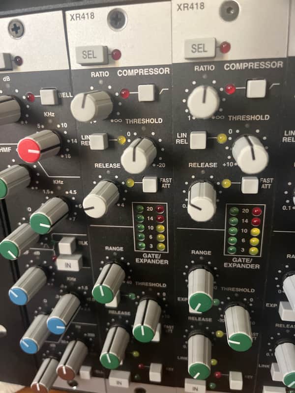 SSL x rack Xr418 2000s compressor x-rack X-RAY 418 module image 1