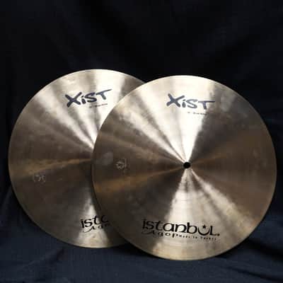 Istanbul Agop Xist Natural Hi Hat Cymbals 15" - Natural image 2