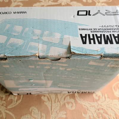 Yamaha RY10 drum machine with power supply, original manuals, box image 12