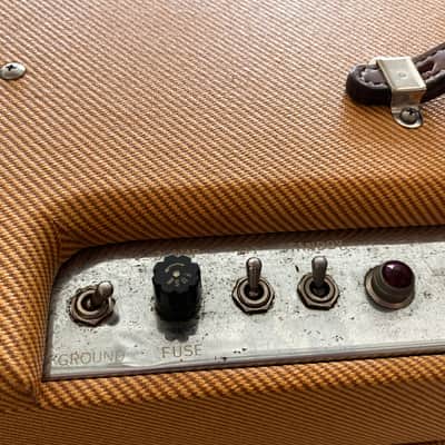 1958 - 1959 Fender Twin; vintage 5F8-A beast! image 5