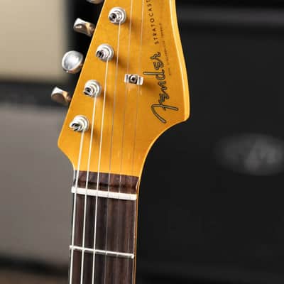 Fender Dealer Exclusive Vintera Road Worn '60s Stratocaster, Rosewood Fingerboard Electric Guitar - 3-Color Sunburst with Hardshell Case image 12