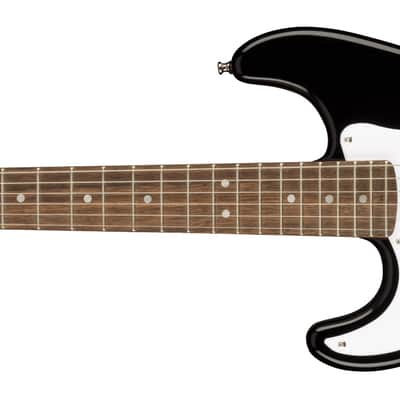 Squier Mini Stratocaster Left-Handed Kids Guitar Black image 2