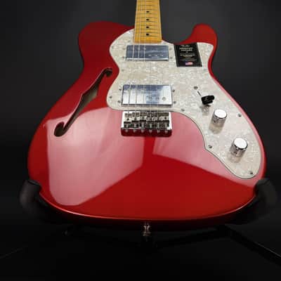 Fender American Vintage II 1972 Telecaster Thinline - Candy Apple Red image 3
