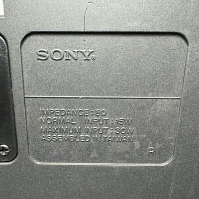 Sony Bookshelf Speakers HiFi Stereo Front Left Right Wall Mount Shallow Depth image 5