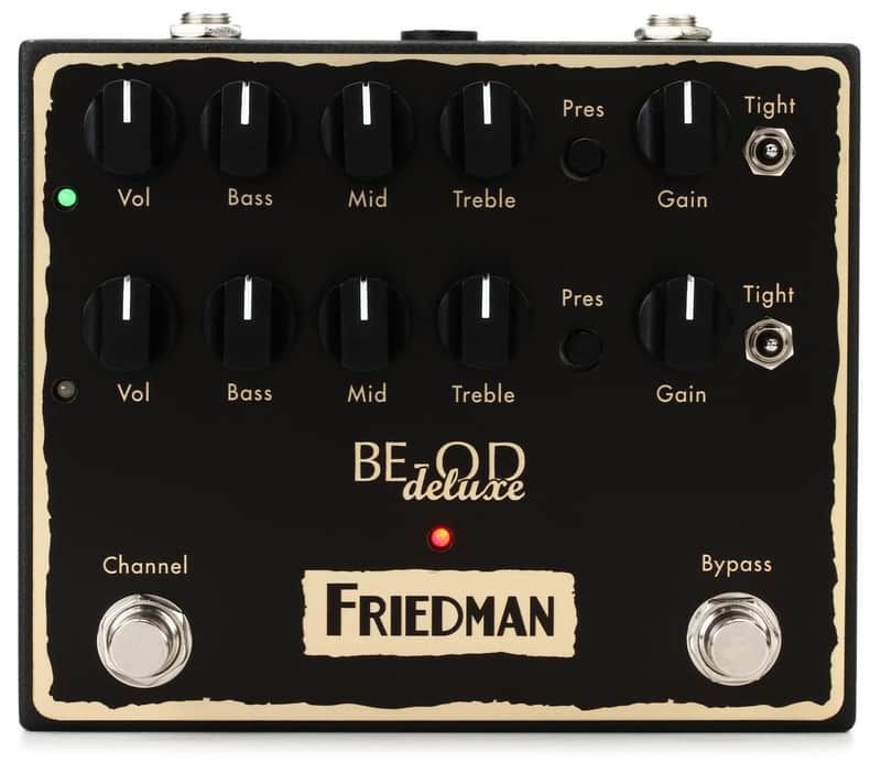 Friedman BE-OD Deluxe Dual Overdrive Pedal image 1