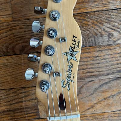 MODDED Squier Bullet H2 80s MIJ Sunburst image 2